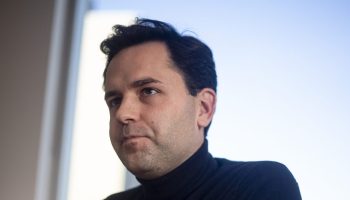 Christian Democratic Union Member of the Bundestag Johannes Winkel sits for an interview with the Hill Times in Ottawa on  Sept. 30, 2025. The Hill Times photograph by Andrew Meade