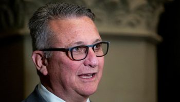 Minister of Agriculture and Agri-Food Heath MacDonald speaks with reporters after the Liberal party caucus meeting from West Block  on May 28, 2025. The Hill Times photograph by Andrew Meade