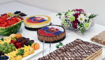 Guests had patriotic desserts available to sample. The Hill Times photograph by Sam Garcia